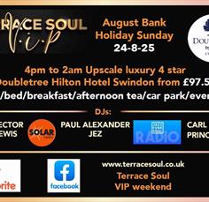 TERRACE SOUL AUGUST BANK HOLIDAY SUNDAY