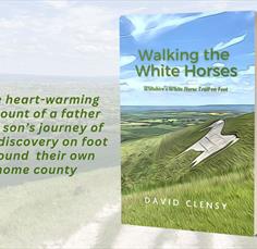 David Clensy – Walking The White Horses book talk at Westbury Festival