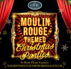 Moulin Rouge themed Christmas Parties