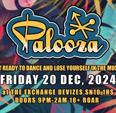 PALOOZA - 20th Dec - Devizes