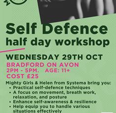 Self Defence Half Day Workshop