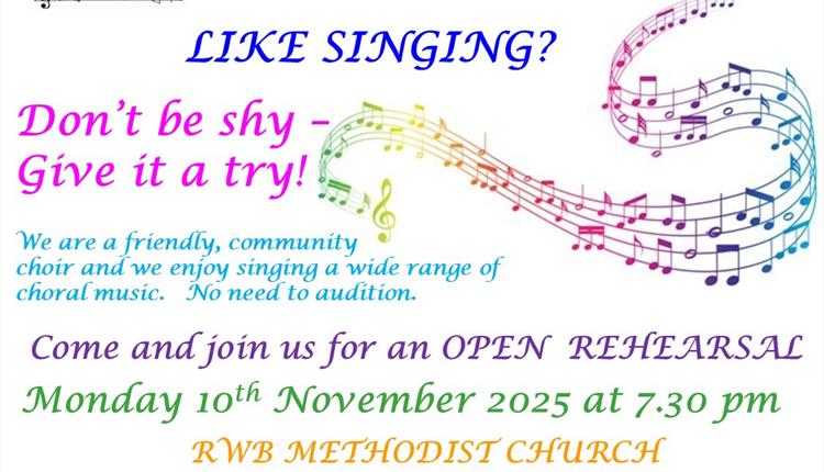 RWB Choral Society Open Rehearsal RWB Choral Society Open Rehearsal