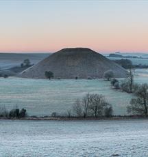 Ancient Wiltshire monument Silbury Hill
