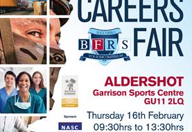 BFRS National Careers Fair @Aldershot on Thursday, 16 February 2023