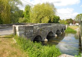 Bridge over the River Avon, Amesbury (C) Emma Kirkup