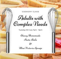 Adults with Complex Needs Cookery Class
