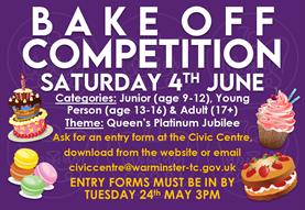 Queen's Platinum Jubilee Bake Off Competition