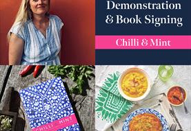 Indian Cooking Demonstration & Book Signing