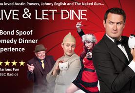 Live & Let Dine Comedy Dinner Experience at Bowood Hotel