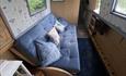 Whistling Swan Narrowboat Hotel - seating area 
