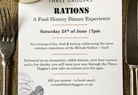 Rations - A food history dinner experience