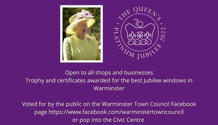 Warminster Town Council's Platinum Jubilee Window Competition