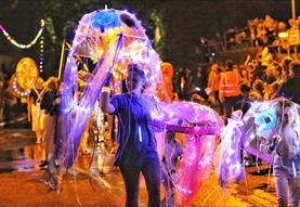 Pewsey Carnival Illuminated Procession