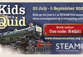 Kids for a Quid at STEAM