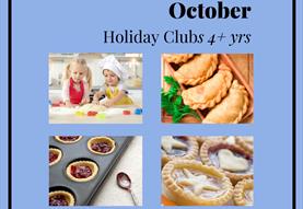 October Holiday Clubs 4+ yrs