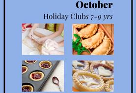 October Holiday Clubs 7-9 yrs