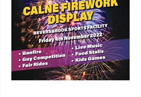 Calne Bonfire and Fireworks