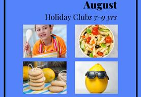 7-9 yrs Holiday Clubs wk2