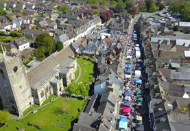Highworth from above