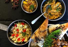 Indian Street Food Cookery Class With Peter Vaughan