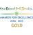 Beautiful South Awards Winner 2024/25 - Gold