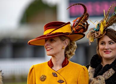 Winter Ladies Day at Royal Windsor Racecourse