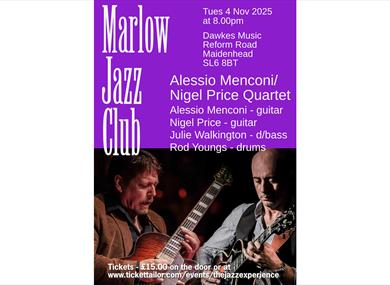 Alessio Menconi/Nigel Price Quartet - poster