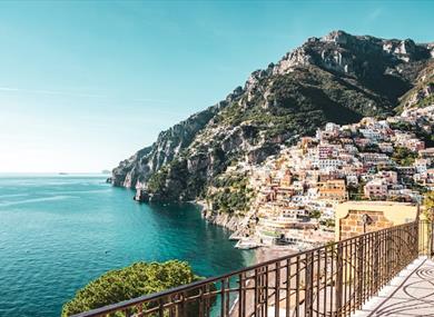 Image of the coastline at Amalfi, Italy