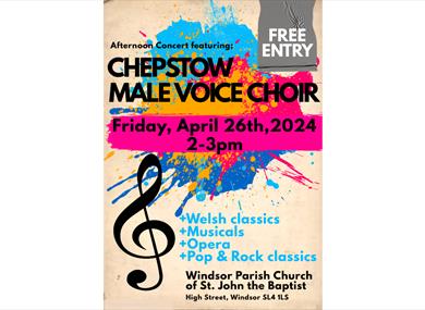 Chepstow Male Voice Choir Concert Windsor Parish Church