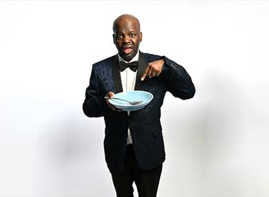 Daliso Chaponda, photo by Steve Ullathorne