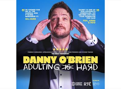 Danny O' Brien: Adulting HaЯd! - graphic