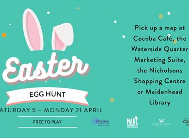 Maidenhead Easter Egg hunt graphic