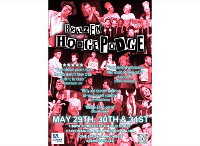 Brazen Hodgepodge poster