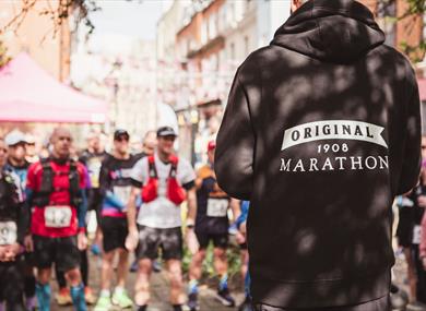 Original Marathon beginning in Windsor