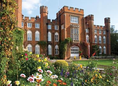 Summer Flowers exterior of Cumberland Lodge