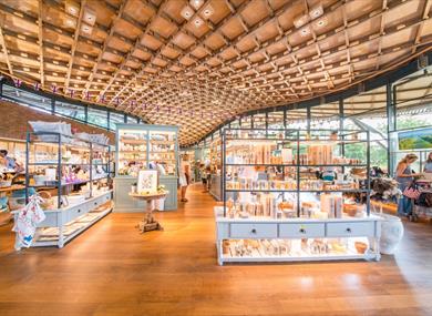 The Savill Garden Shop in The Savill Building