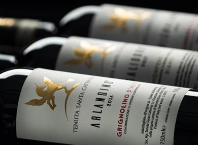 Tenuta Santa Caterina wine bottles