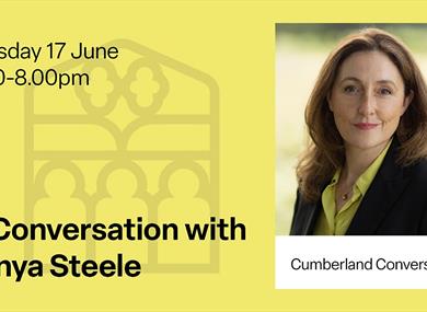 Cumberland Conversation - Tanya Steele CBE portrait