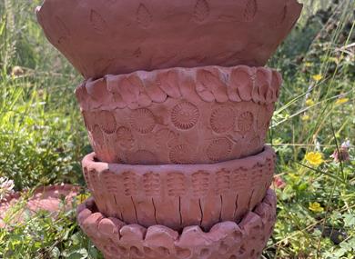 Terracotta pot making