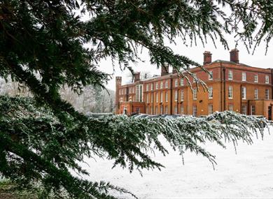 Cumberland Lodge in the winter