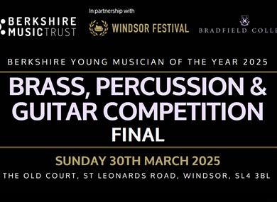 Berkshire Young Musician of the Year - Windsor Festival Graphic