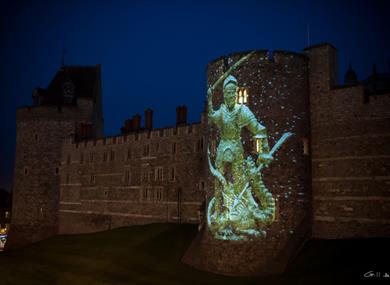 Garter Tower Christmas Illuminations copyright Gill Heppell