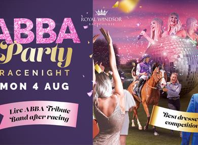 ABBA Party Racenight at Royal Windsor Racecourse