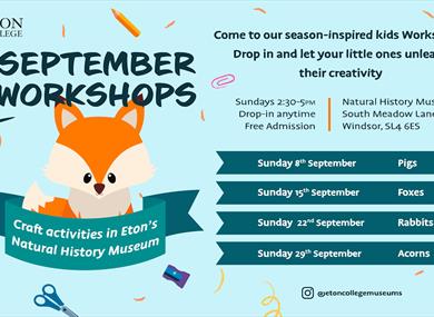 Eton College Museum September Workshops