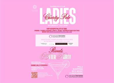 Ladies day promotional poster