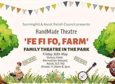 Handmade Theatre’s ‘Fe Fi Fo, Farm’ | Family theatre in the park