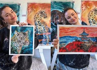 Paint & Sip with Lauren | Festive Fauna: Painting Winter Wildlife
