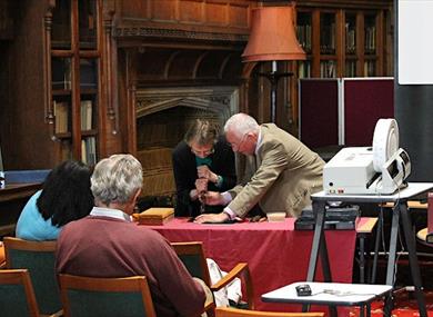Rare book conservation and history talks