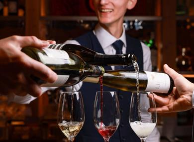 Head Sommelier Jacopo Maroni