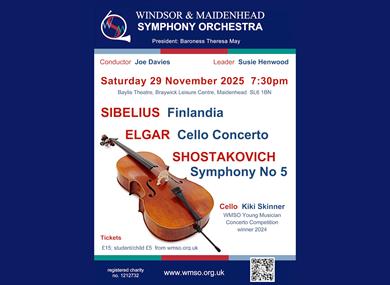 Windsor & Maidenhead Symphony Orchestral Concert Poster